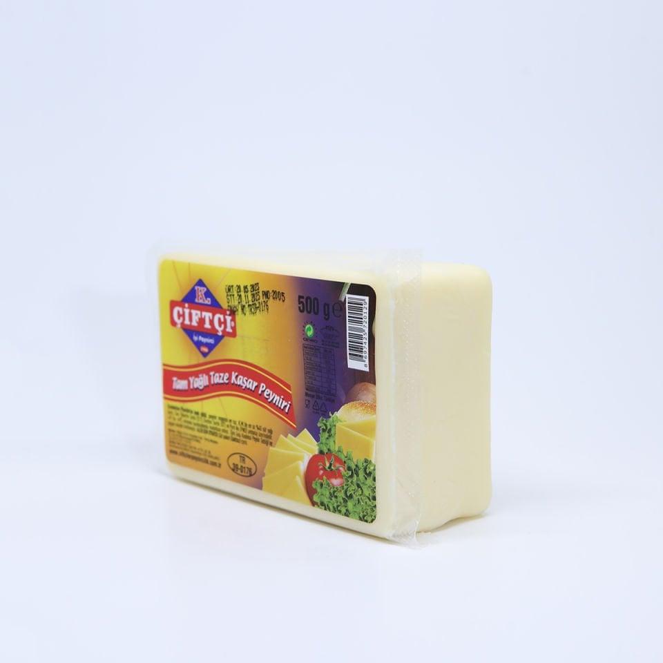 ÇİFTÇİ TAZE KAŞAR PEYNİRİ (500Gr)