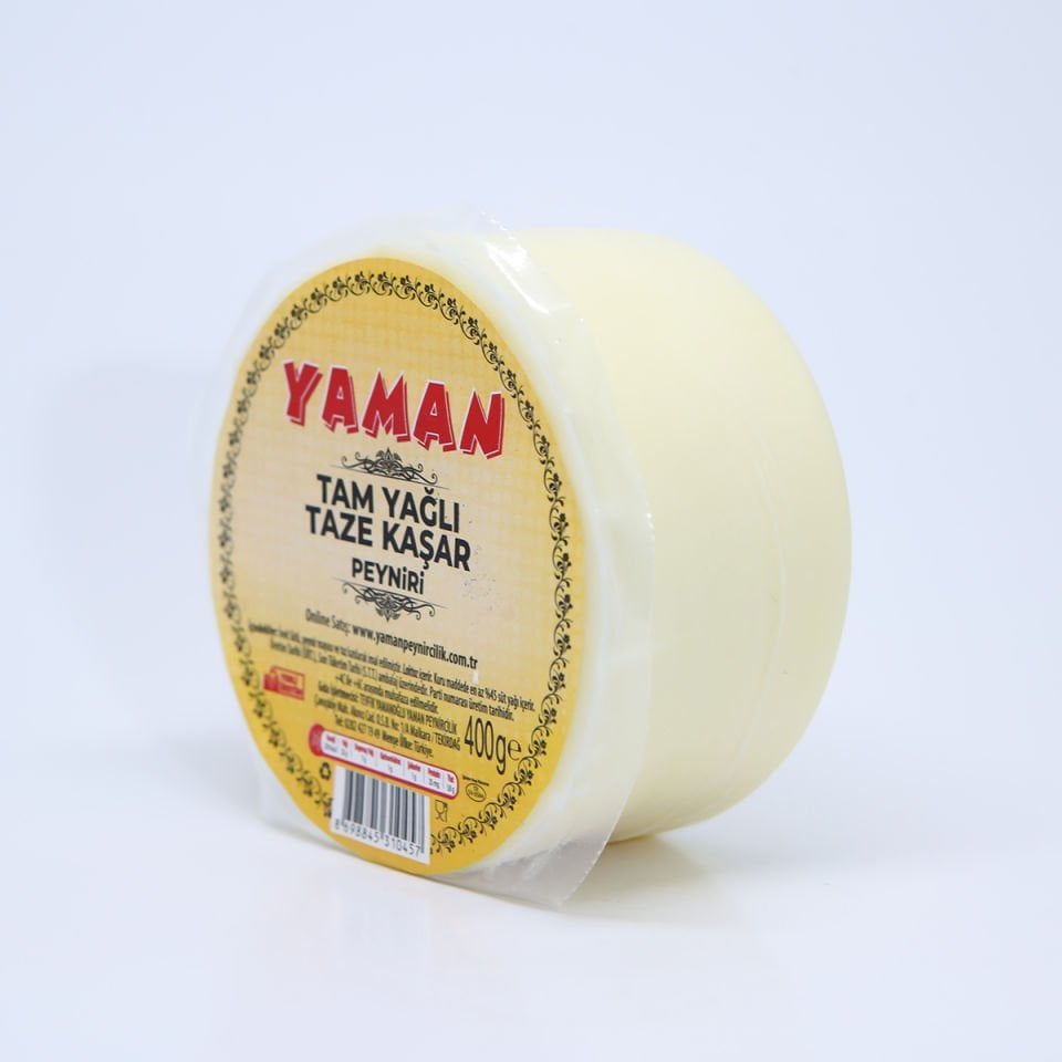 YAMAN TAZE KAŞAR PEYNİRİ (400Gr)
