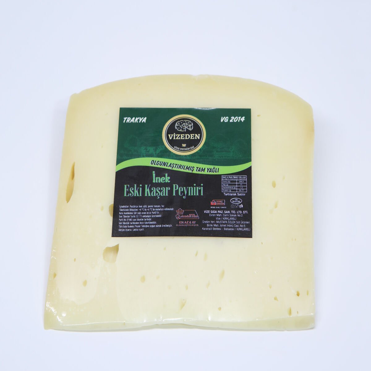 VİZEDEN İNEK ESKİ KAŞARI