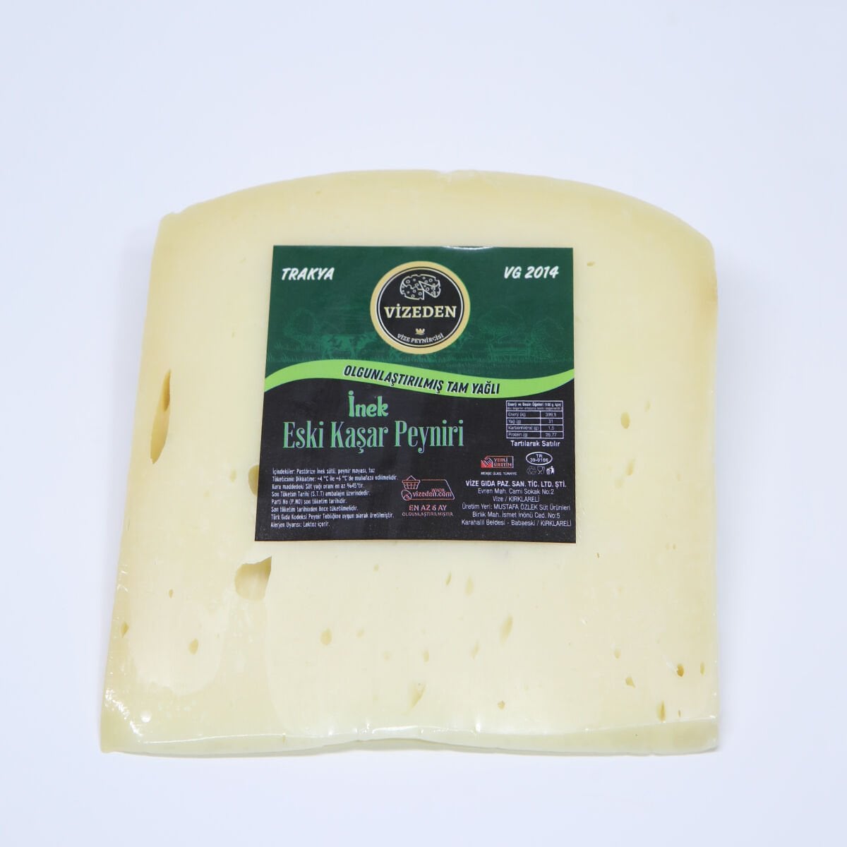 VİZEDEN İNEK ESKİ KAŞARI