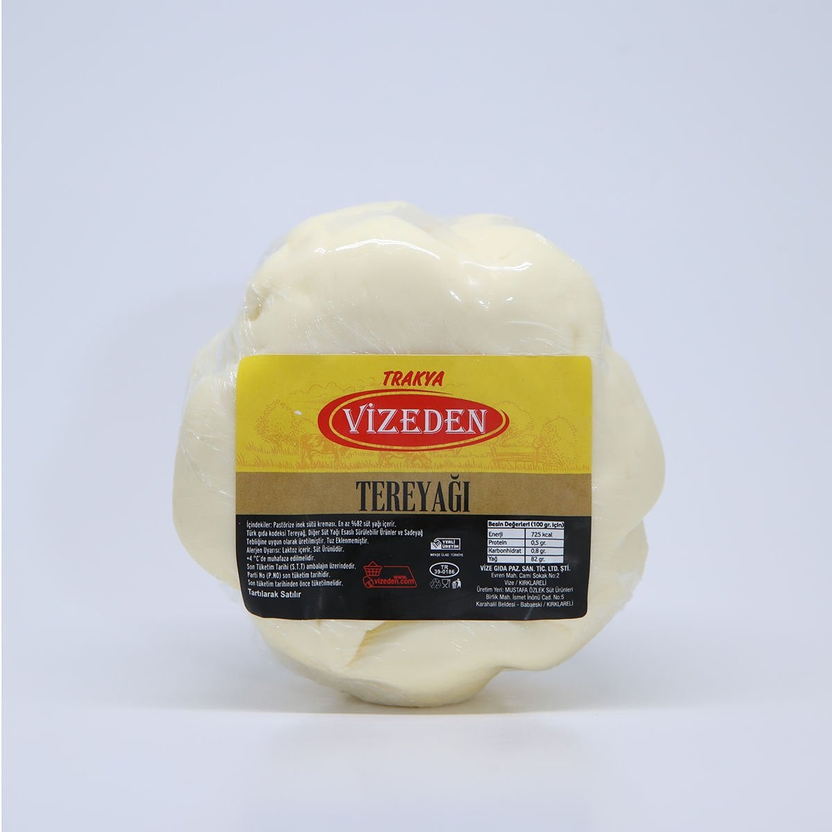 VİZEDEN TEREYAĞI
