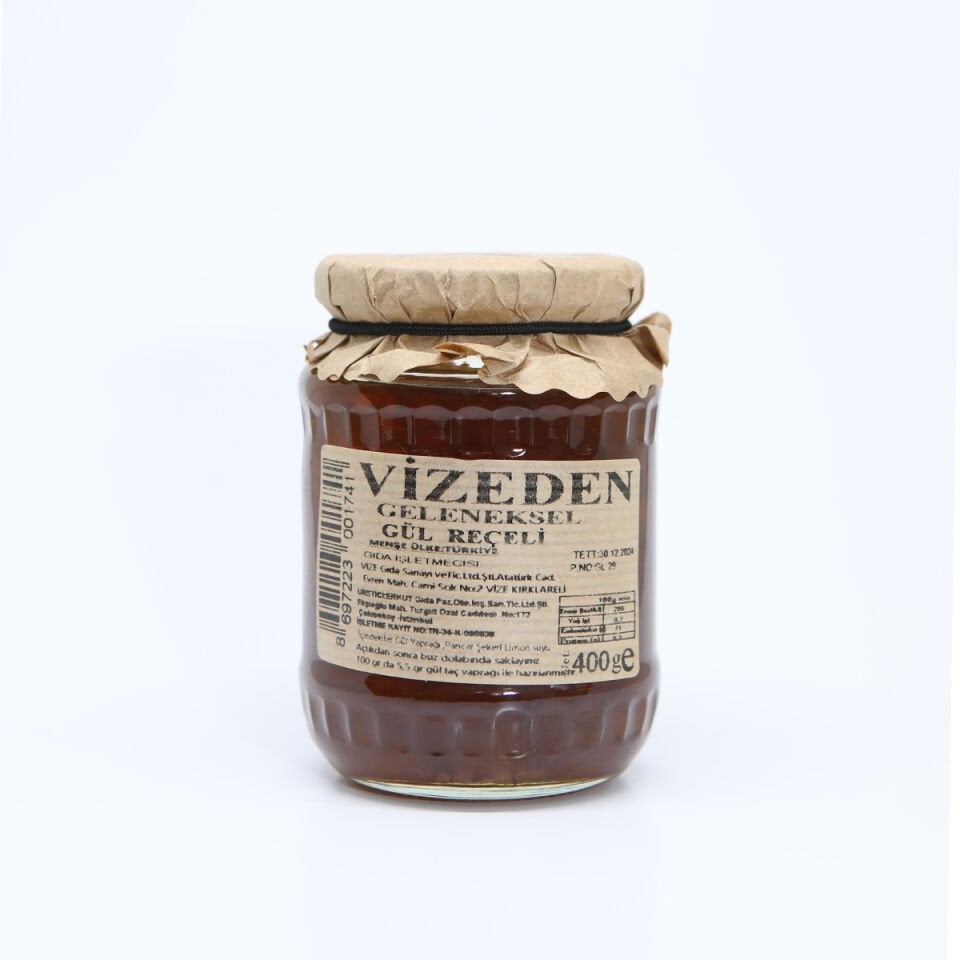 VİZEDEN GÜL REÇELİ (400Gr)
