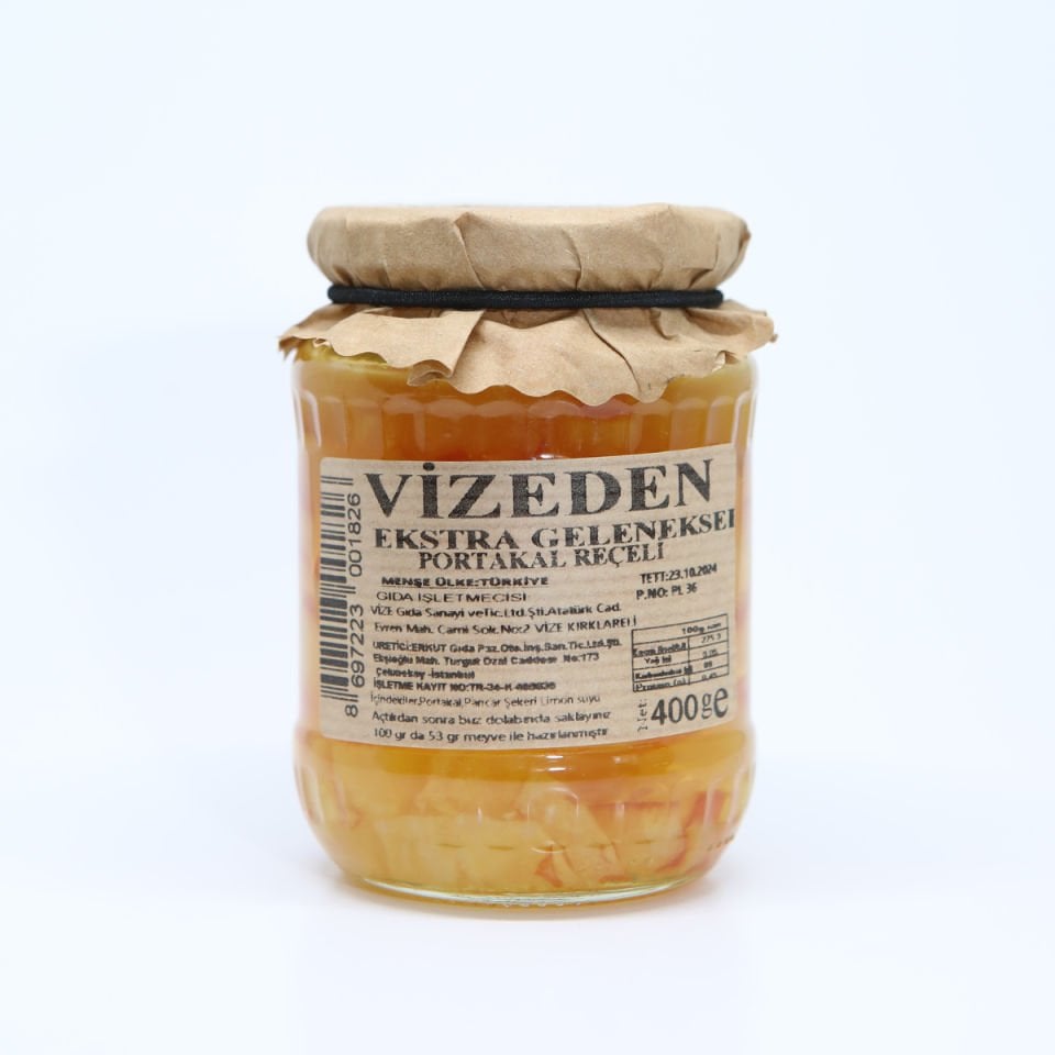VİZEDEN PORTAKAL REÇELİ (400Gr)