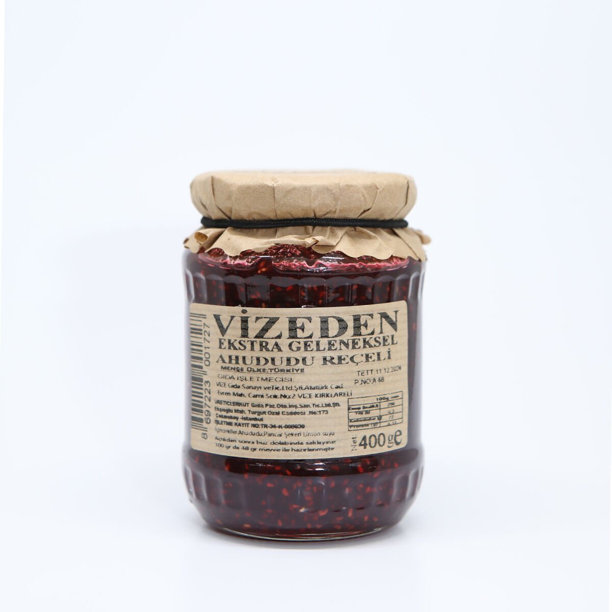 VİZEDEN AHUDUDU REÇELİ (400Gr)