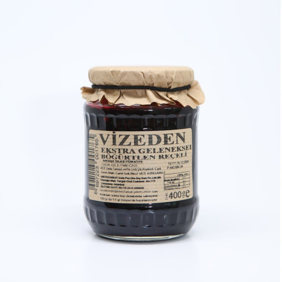 VİZEDEN BÖĞÜRTLEN REÇELİ (400Gr)