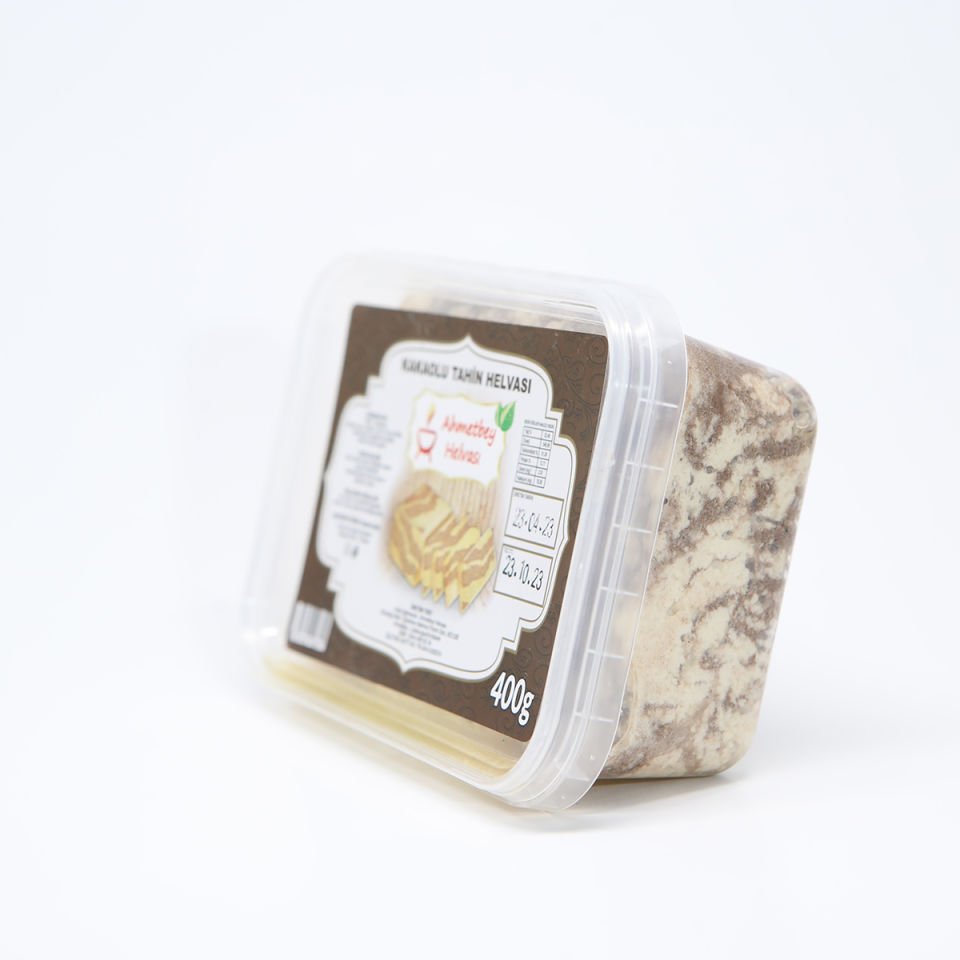 AHMETBEY TAHİN HELVA KAKAOLU (400Gr)